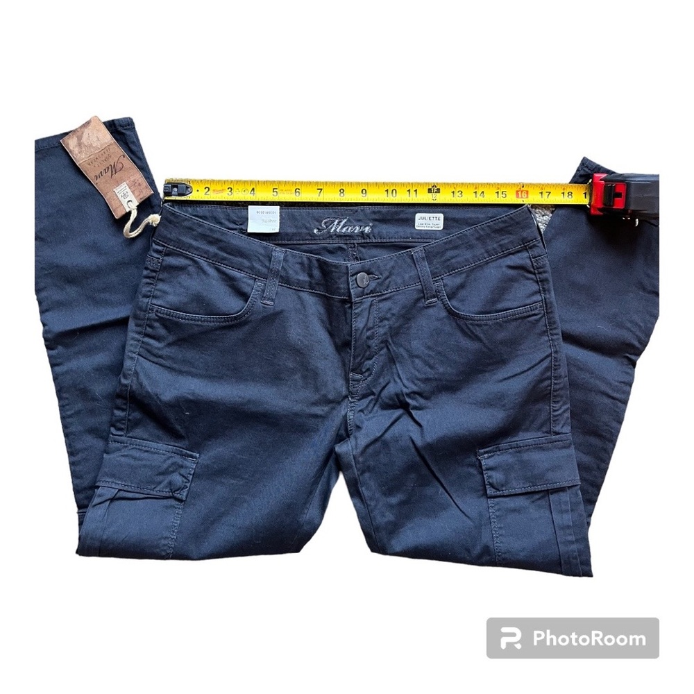 NWT Mavi Skinny Cargo Capri Twill Pants Size 31